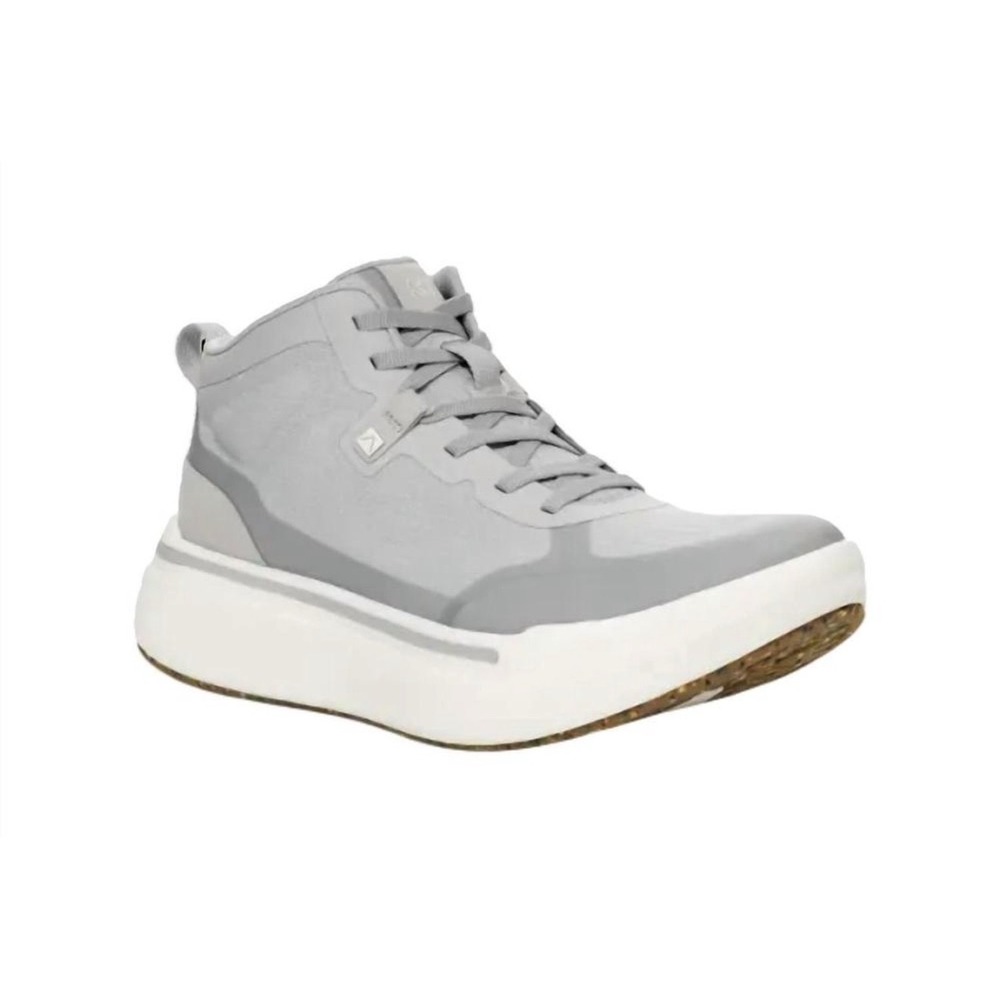 NEW AHNU men's sequence 1 mid sneaker in harbor mist /white Size 8
